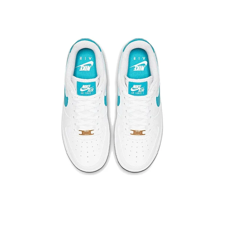 Nike Air Force 1 Low '07 White Turquoise Women's-3
