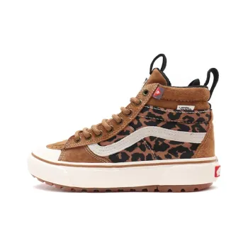 Vans Unisex SK8 Hi MTE 2 High Top Sneakers Brown Leopard 'Brown Black White'