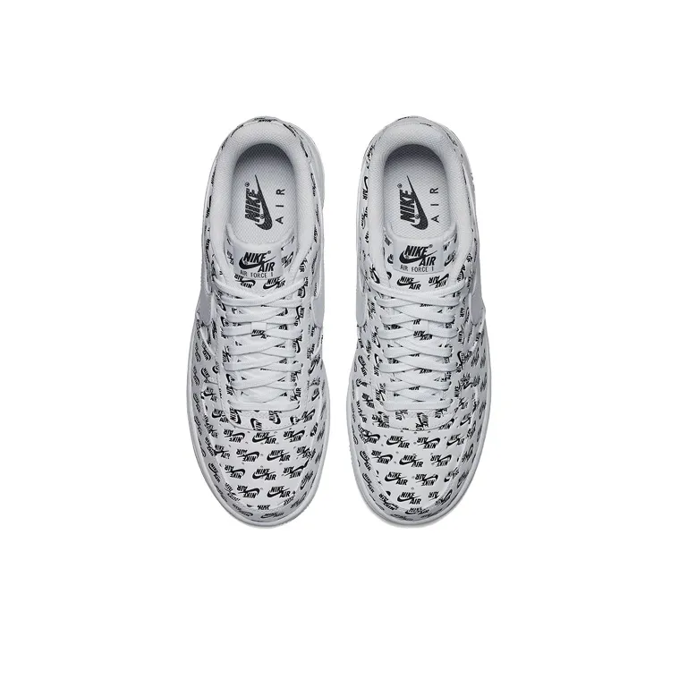 Nike Air Force 1 Low All Over Logo White-3