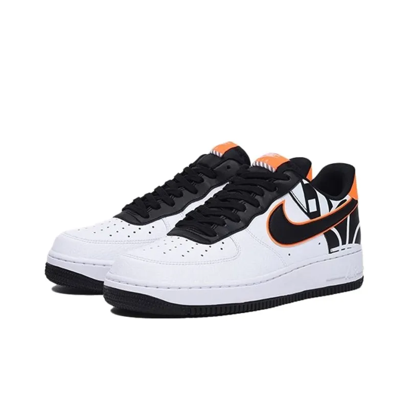 Nike Air Force 1 Low White Black Orange-2