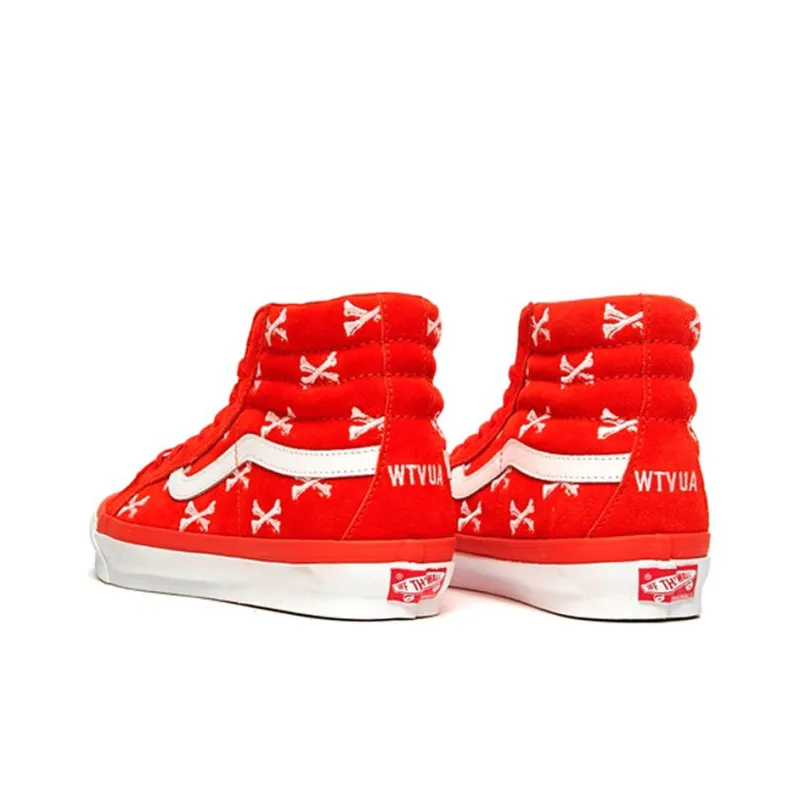 Vans Wtaps X Og SK8 Hi Lx 'Orange White'-2