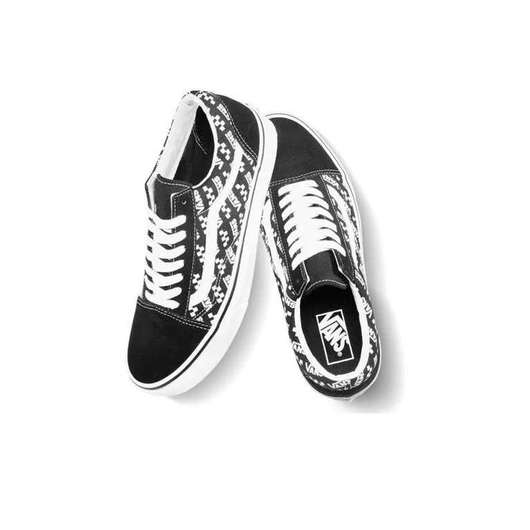 Vans Old Skool 'Logo Repeat Black'-2