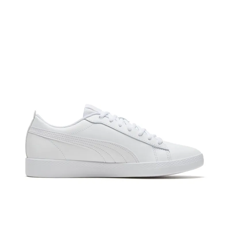 PUMA Smash V2 Pure White Women's-1