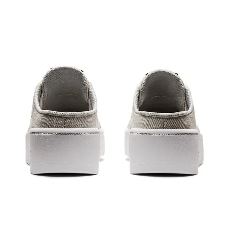 Asics Classic Ct Slip Resistant And Breathable Low Top Skateboard Shoes Women's White Gold-4