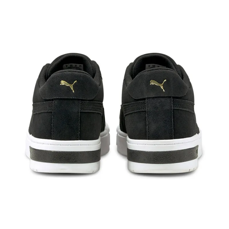 PUMA Ca Pro Suede Non-slip Lightweight Low-Top Skateboard Shoes Men's Black White-3