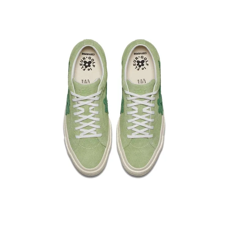 Converse One Star Ox Tyler The Creator Golf Le Fleur Jade Lime-3