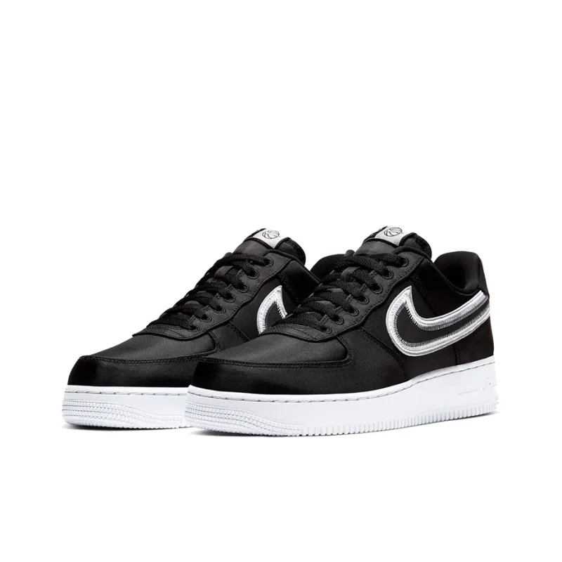 Nike Air Force 1 Low Reverse Stitch Black-2