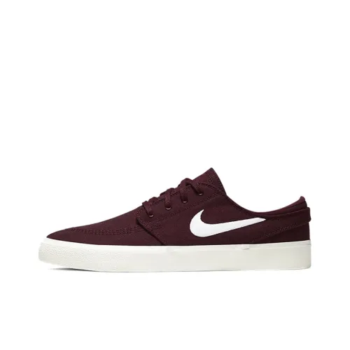 Nike SB Stefan Janoski Skateboard Shoes Unisex Low-Top Burgundy