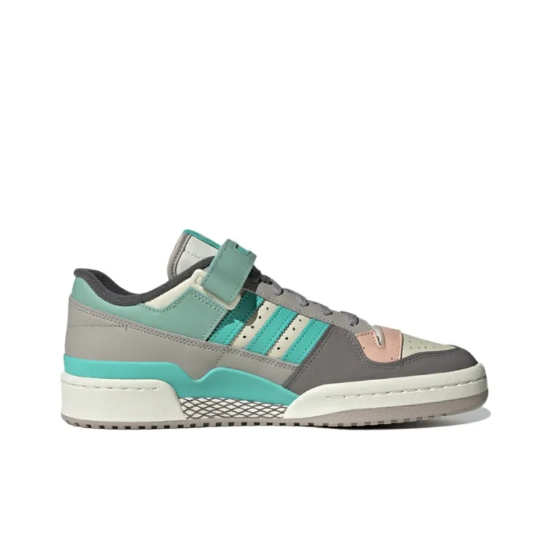 Adidas Originals Unisex Forum 84 Low Northern Lights Sneakers Grey/Green-1