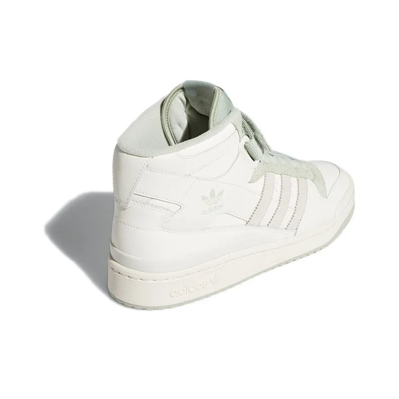 Adidas Originals Forum Mid Shoes 'White Green'-3