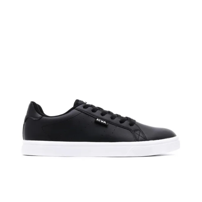 Anta Life Collection Coverage Slip Resistant And Abrasion Resistant Low Top Skateboard Shoes Men's Black White-1