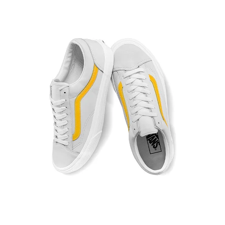 Vans Style 36 'Leather Pop Spectra Yellow'-3