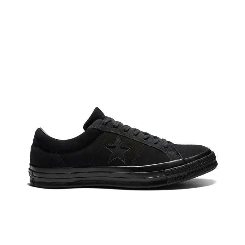 Converse One Star Low Triple Black-1