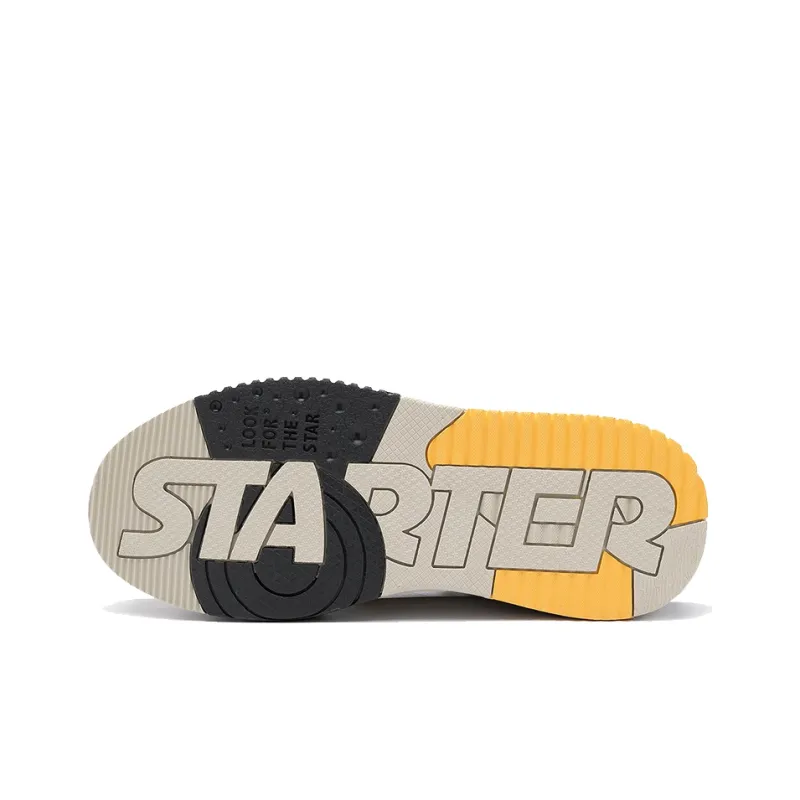 STARTER Height Increasing Wear Resistant Low Top Skateboard Shoes Women's Light Gray Green-5