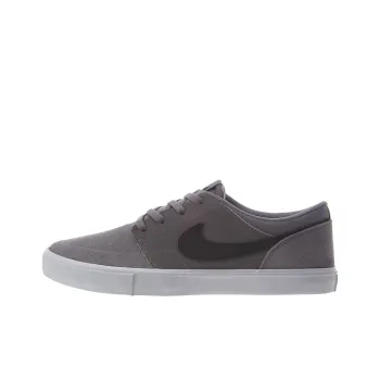 Nike SB Portmore Solar 2 Wear-Resistant Lightweight And Balanced Low-Top Skateboard Shoes Men's Gray