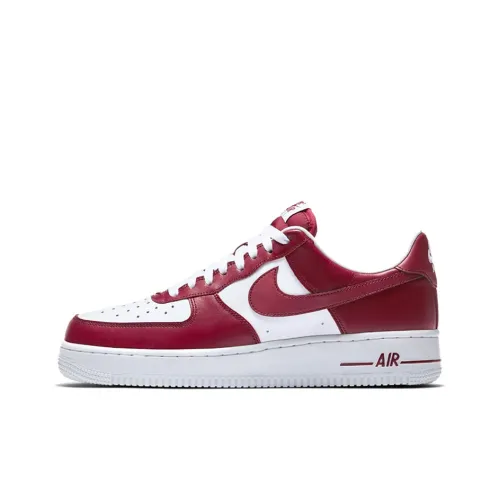 Nike Air Force 1 Skateboard Shoes Men Low-Top White/Red