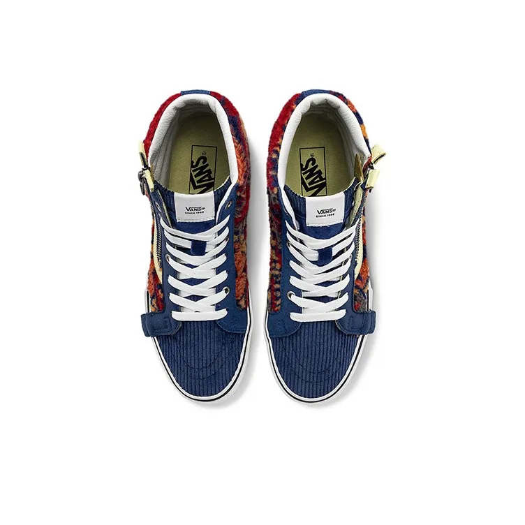 Vans Shoes Skate Shoes 'Blue Red'-2
