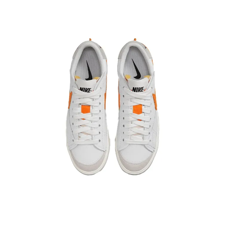 Nike Blazer Low 77 Jumbo White Alpha Orange Sail-3