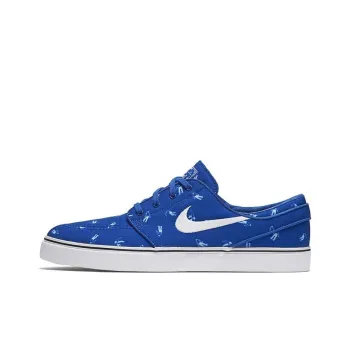 Nike SB Stefan Janoski Wear-resistant And Lightweight Low-Top Skateboard Shoes Men's Blue