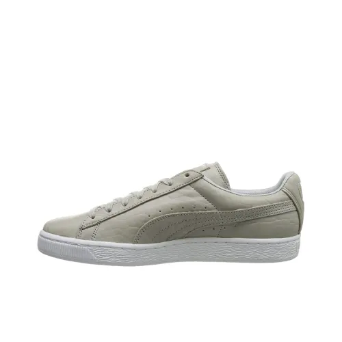 PUMA Suede Classic Skateboard Shoes Men Low-Top Gray