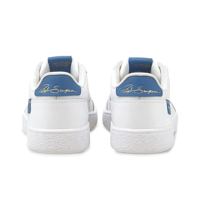 PUMA Ralph Sampson Mc Pop Casual Board Shoes White/Blue-3