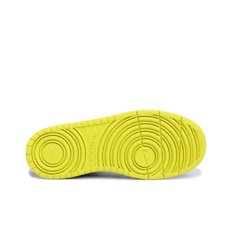 Nike Court Borough Low 2 Laser Blue Lemon Venom GS-5