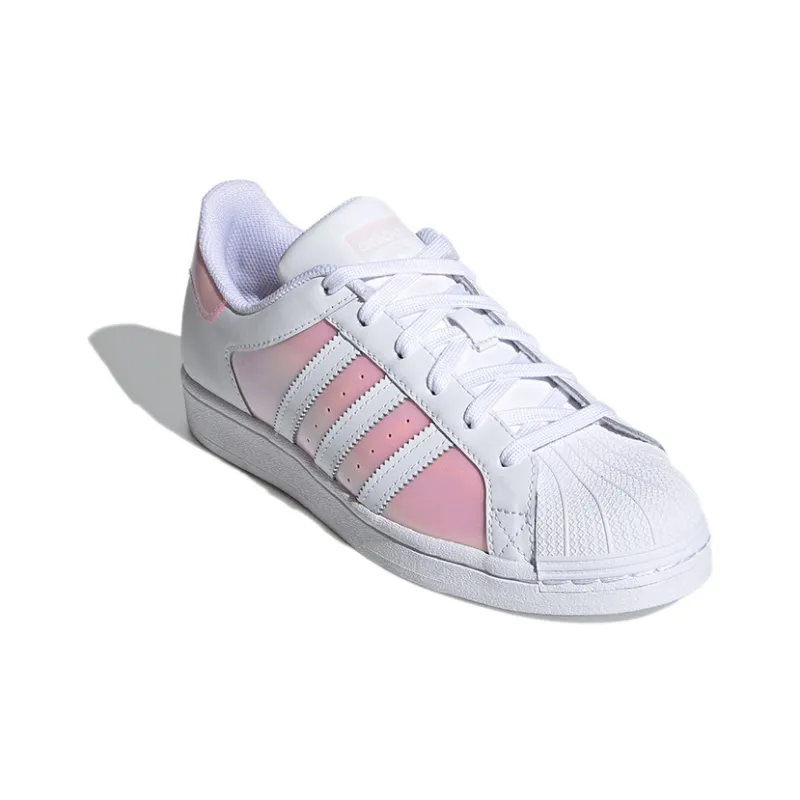 Adidas Superstar White Clear Pink Women's-2