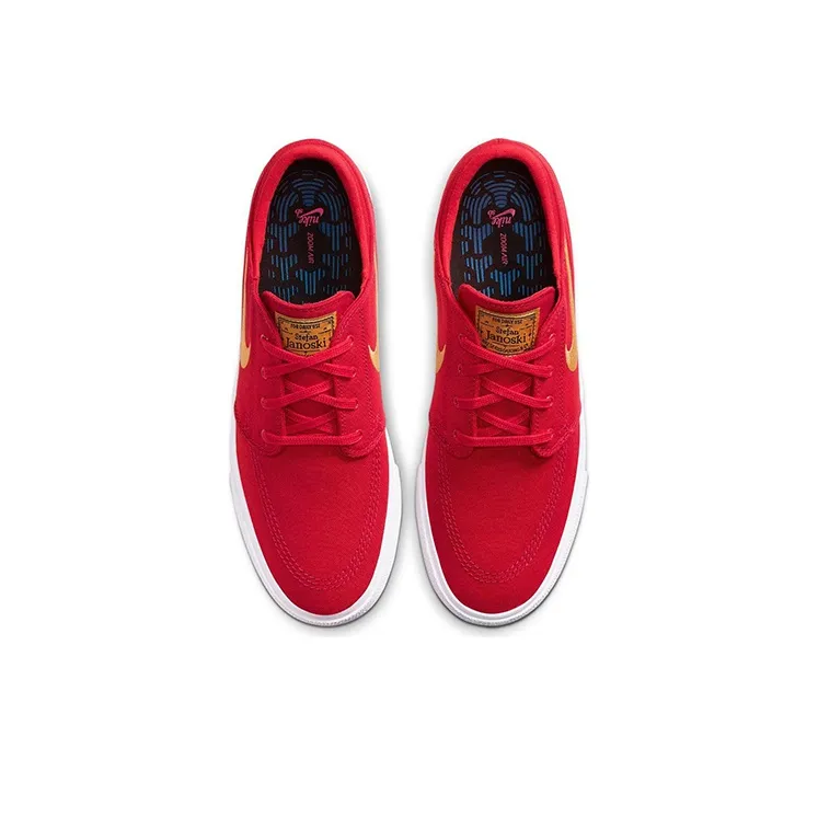 Nike Sb Zoom Stefan Janoski Canvas Rm University Red Club Gold-2