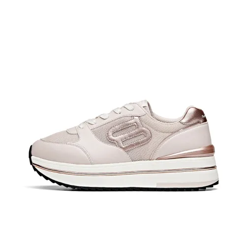 Sprandi Skateboard Shoes Women's Low-Top Lotus Grey/Rose Gold