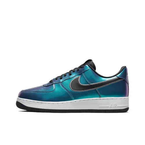 Nike Air Force 1 Skateboard Shoes Men Low-Top Blue/Black/White