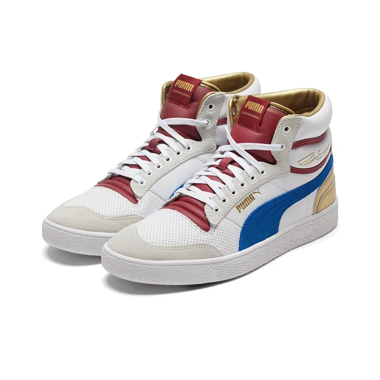 PUMA Ralph Sampson Mid 'Royal White Red Dahlia'-2