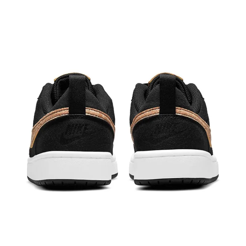 Nike Court Borough Low 2 Canvas Black Praline GS-4