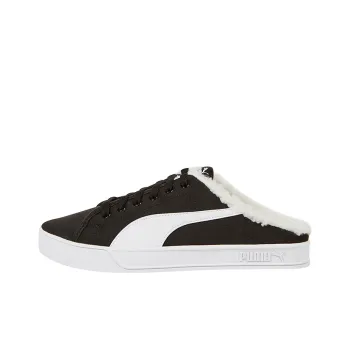 PUMA Bari Mule Sherpa Casual Sneakers Black/White