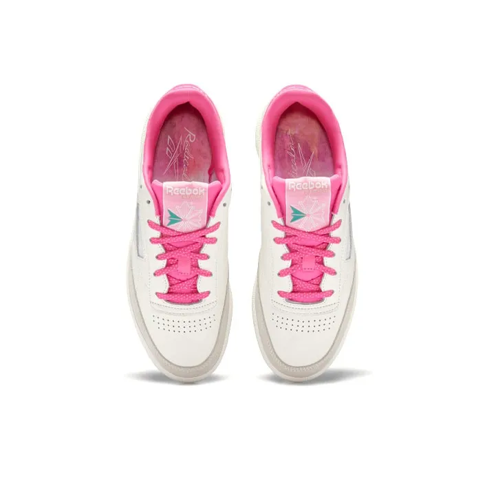 Reebok Club C 85 Chalk Atomic Pink Women's-4