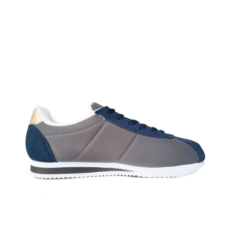 PEAK Lightweight And Breathable Low Top Skateboard Shoes Men's Gray Blue-2