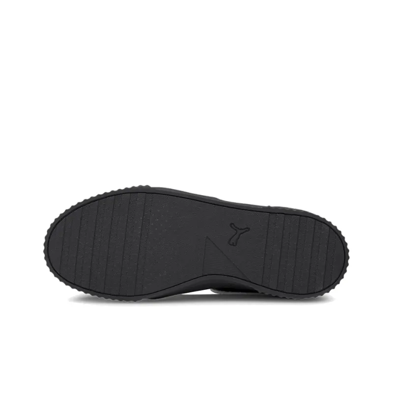 PUMA Carina Leather 'Black And White' Women's-4