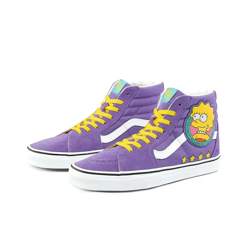 Sk8 The Simpsons X Vans Hi 'Lisa 4 Prez'-1