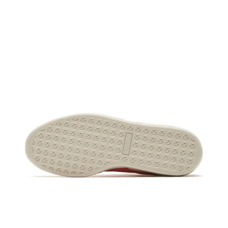 Puma Suede Cream Hot Coral-5