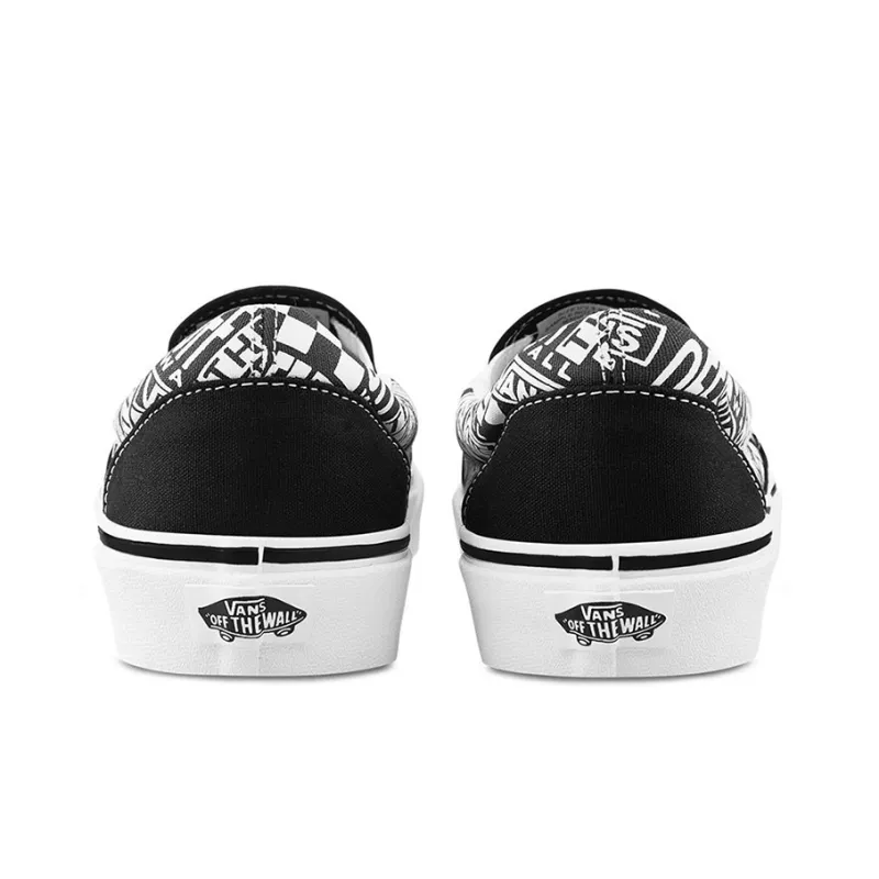Vans Classic SLIP ON OFF The WALL Bl-4
