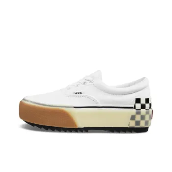 Vans Era Stacked White Checkerboard Women's