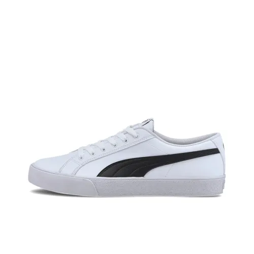 PUMA Bari Series Skateboard Shoes Unisex Low-Top White/Black