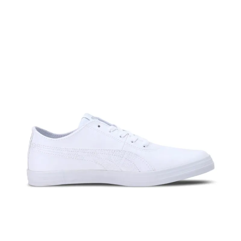 PUMA Urban Cayden Move IDP Anti-Slip Wear-Resistant Low-Top Skateboard Shoes Women's White-1