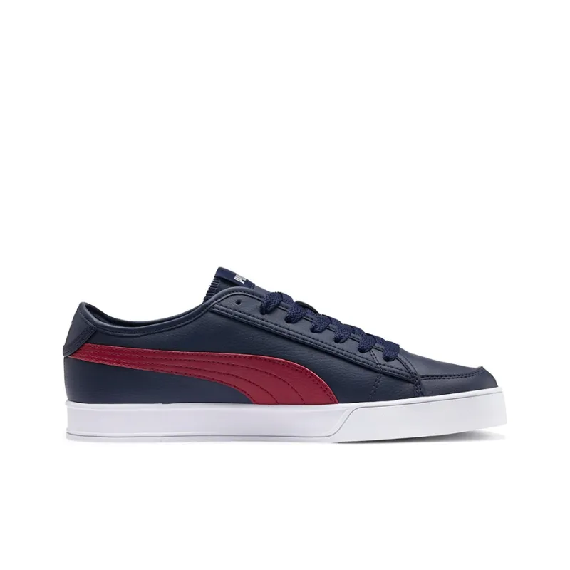 PUMA Smash Vulc V2 Blue/Red-1