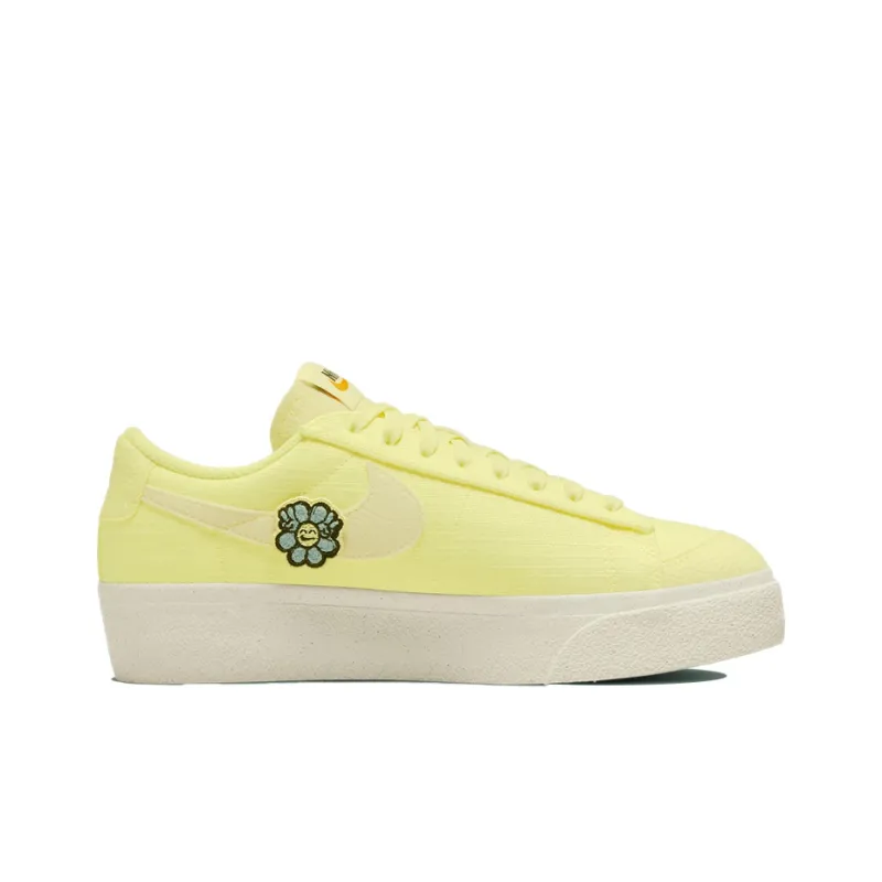 Nike Blazer Low Platform Se Next Nature Air Sprung Citron Tint Women's-1