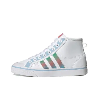 Adidas Originals Nizza Hi 'White Blue Green' Women's