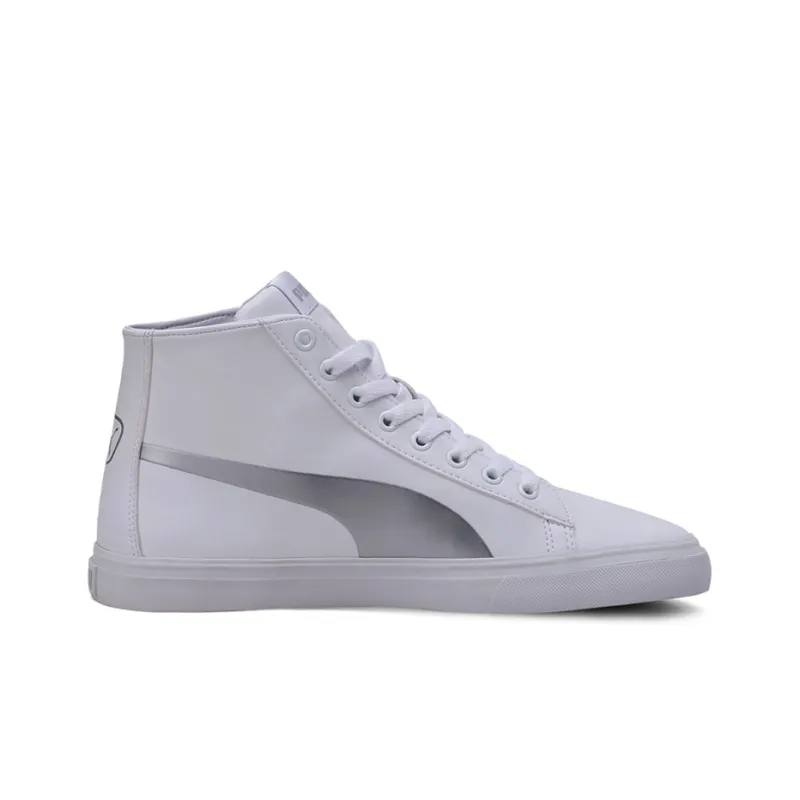 PUMA Skateboard Shoes Men High-Top White-1