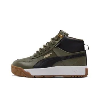 PUMA Tarrenz Sb Breathable Stay Warm Non Slip Mid Tops Casual Skateboarding Shoes Unisex Green