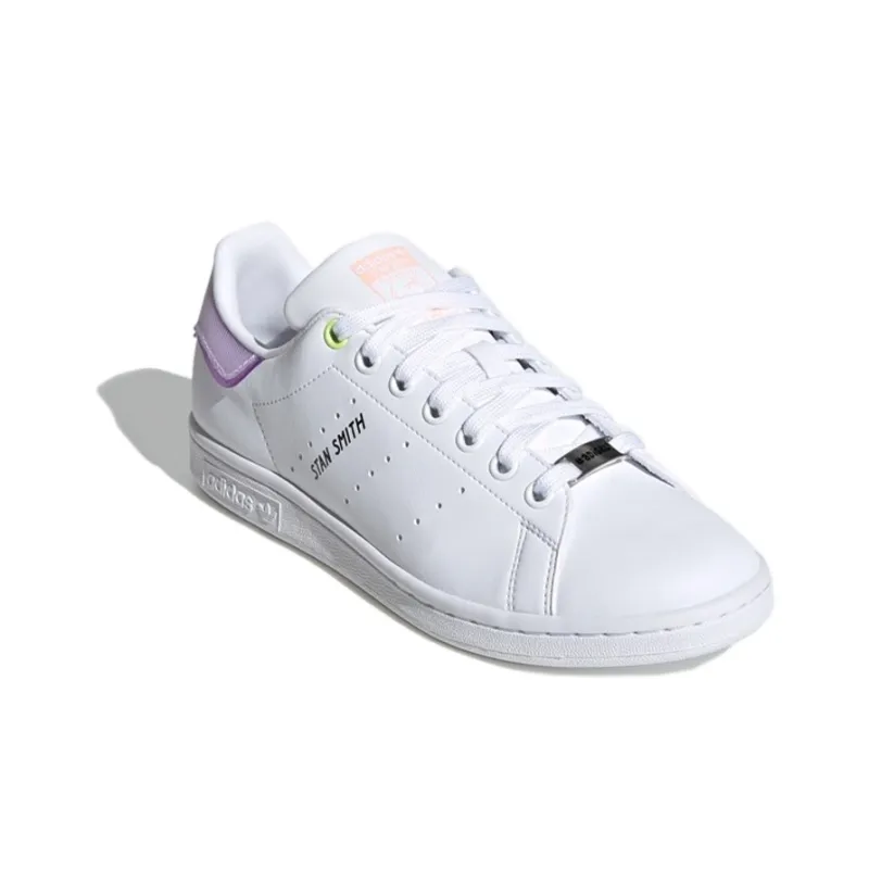Stan Smith Women's Adidas Originals 'White Purple Lime' Women's-2