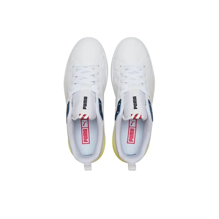 PUMA Suede Bloc 'White Yellow Pear'-2