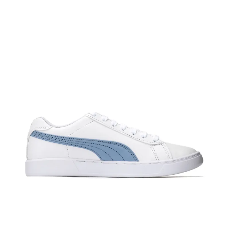 PUMA Unisex Match Star Low Top Sneakers White/Blue-1